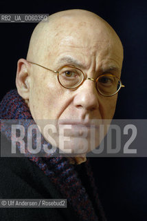 American writer James Ellroy. Paris, January 17, 2010 - ©Ulf Andersen/Rosebud2