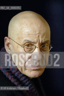 American writer James Ellroy. Paris, January 17, 2010 - ©Ulf Andersen/Rosebud2