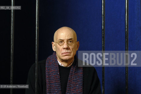 American writer James Ellroy. Paris, January 17, 2010 - ©Ulf Andersen/Rosebud2