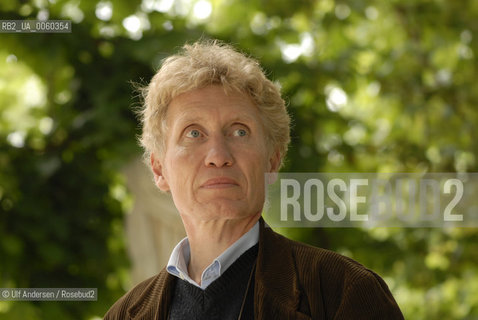 Belgian writer Francois Emmanuel. Bruxelles, June 20, 2009 - ©Ulf Andersen/Rosebud2