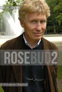 Belgian writer Francois Emmanuel. Bruxelles, June 20, 2009 - ©Ulf Andersen/Rosebud2