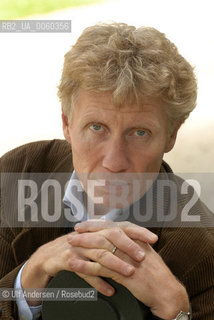 Belgian writer Francois Emmanuel. Bruxelles, June 20, 2009 - ©Ulf Andersen/Rosebud2