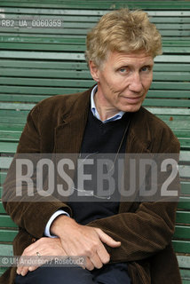 Belgian writer Francois Emmanuel. Bruxelles, June 20, 2009 - ©Ulf Andersen/Rosebud2