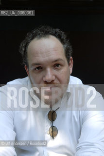 French writer Mathias Enard. Paris, June 28, 2010 - ©Ulf Andersen/Rosebud2