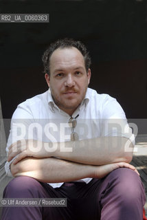 French writer Mathias Enard. Paris, June 28, 2010 - ©Ulf Andersen/Rosebud2