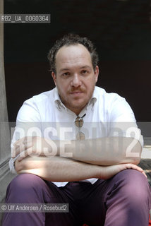 French writer Mathias Enard. Paris, June 28, 2010 - ©Ulf Andersen/Rosebud2