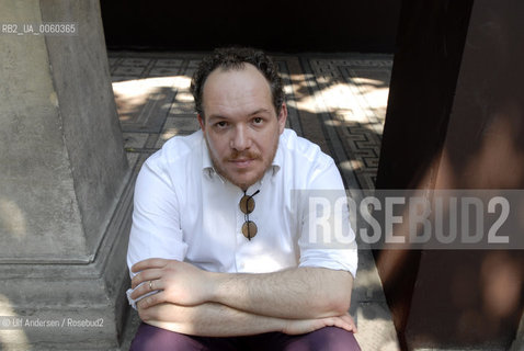 French writer Mathias Enard. Paris, June 28, 2010 - ©Ulf Andersen/Rosebud2