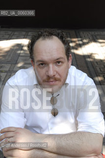 French writer Mathias Enard. Paris, June 28, 2010 - ©Ulf Andersen/Rosebud2