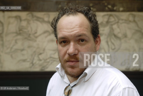 French writer Mathias Enard. Paris, June 28, 2010 - ©Ulf Andersen/Rosebud2