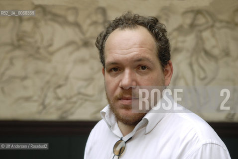 French writer Mathias Enard. Paris, June 28, 2010 - ©Ulf Andersen/Rosebud2