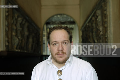 French writer Mathias Enard. Paris, June 28, 2010 - ©Ulf Andersen/Rosebud2