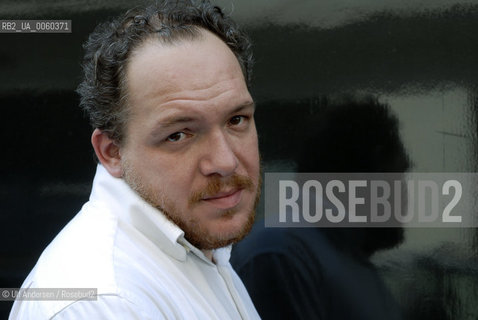 French writer Mathias Enard. Paris, June 28, 2010 - ©Ulf Andersen/Rosebud2