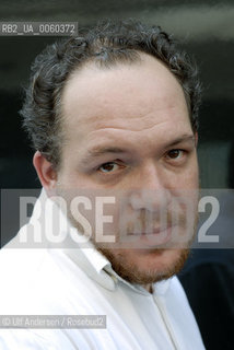 French writer Mathias Enard. Paris, June 28, 2010 - ©Ulf Andersen/Rosebud2