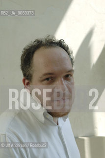 French writer Mathias Enard. Paris, June 28, 2010 - ©Ulf Andersen/Rosebud2