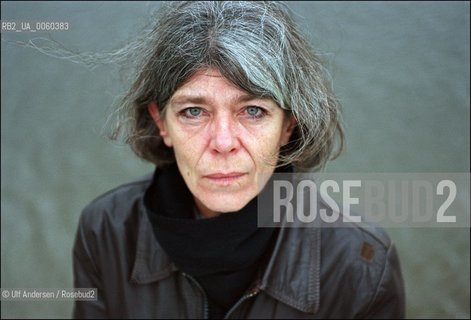 Dutch writer Anna Enquist. Amsterdam, November 19, 2002 - ©Ulf Andersen/Rosebud2