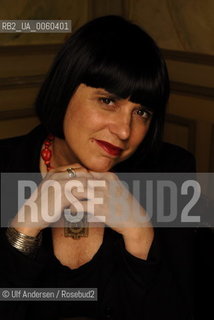 American writer Eve Ensler. Paris, May 10, 2007 - ©Ulf Andersen/Rosebud2