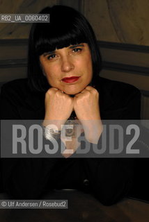 American writer Eve Ensler. Paris, May 10, 2007 - ©Ulf Andersen/Rosebud2