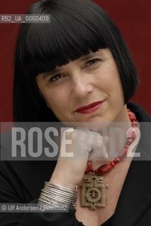 American writer Eve Ensler. Paris, May 10, 2007 - ©Ulf Andersen/Rosebud2