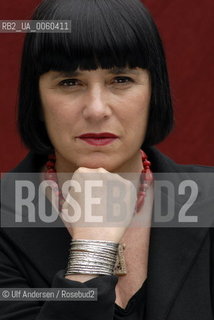 American writer Eve Ensler. Paris, May 10, 2007 - ©Ulf Andersen/Rosebud2