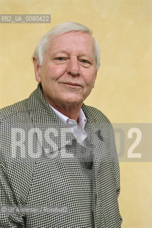 Hans Magnus Enzensberger at home in Munich.. ©Ulf Andersen/Rosebud2