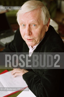 Hans Magnus Enzensberger at home in Munich.. ©Ulf Andersen/Rosebud2