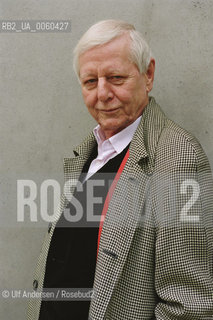 Hans Magnus Enzensberger at home in Munich.. ©Ulf Andersen/Rosebud2