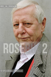 Hans Magnus Enzensberger at home in Munich.. ©Ulf Andersen/Rosebud2