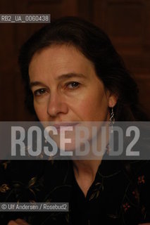 American writer Louise Erdrich. Paris, October 17, 2004 - ©Ulf Andersen/Rosebud2