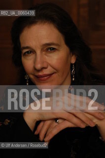 American writer Louise Erdrich. Paris, October 17, 2004 - ©Ulf Andersen/Rosebud2