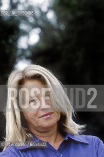 American writer Gretel Ehrlich. Paris, May 27, 2003 - ©Ulf Andersen/Rosebud2