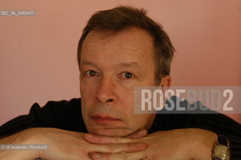 Russian author photographed at home in Moscow. ©Ulf Andersen/Rosebud2