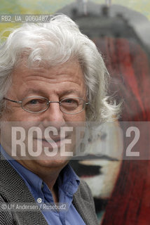 Hungarian writer Peter Esterhazy. Lyon, May 29, 2008 - ©Ulf Andersen/Rosebud2