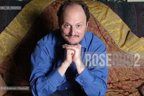 American author poses for a portrait to promote his book in France. ©Ulf Andersen/Rosebud2