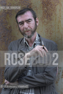 Italian writer Valerio Evangelisti. Saint Malo, May 11, 2008 - ©Ulf Andersen/Rosebud2