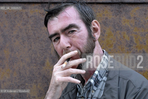 Italian writer Valerio Evangelisti. Saint Malo, May 11, 2008 - ©Ulf Andersen/Rosebud2