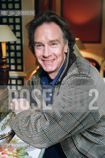 Nicholas Evans in Paris to promote his book.. ©Ulf Andersen/Rosebud2