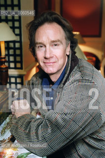 Nicholas Evans in Paris to promote his book.. ©Ulf Andersen/Rosebud2