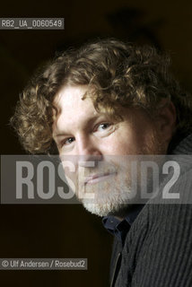 American writer Brian Evenson. Paris, january 12, 2010 - ©Ulf Andersen/Rosebud2