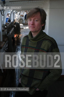 English writer Michael Faber. Saint Malo, May 8, 2005 - ©Ulf Andersen/Rosebud2