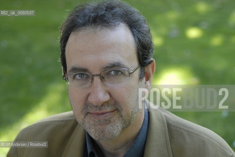 Spanish writer Jose Manuel Fajardo. Paris, September 18, 2010 - ©Ulf Andersen/Rosebud2