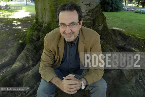 Spanish writer Jose Manuel Fajardo. Paris, September 18, 2010 - ©Ulf Andersen/Rosebud2