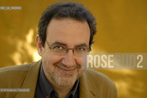 Spanish writer Jose Manuel Fajardo. Paris, September 18, 2010 - ©Ulf Andersen/Rosebud2