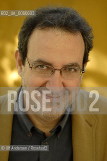 Spanish writer Jose Manuel Fajardo. Paris, September 18, 2010 - ©Ulf Andersen/Rosebud2