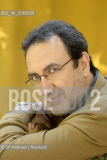 Spanish writer Jose Manuel Fajardo. Paris, September 18, 2010 - ©Ulf Andersen/Rosebud2