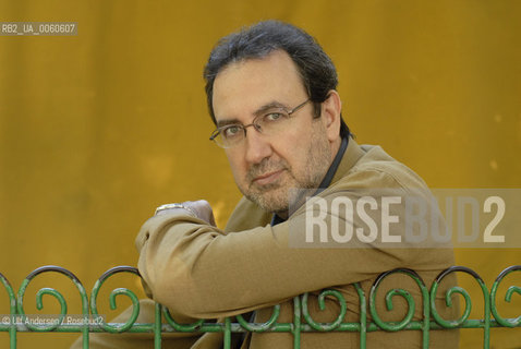 Spanish writer Jose Manuel Fajardo. Paris, September 18, 2010 - ©Ulf Andersen/Rosebud2