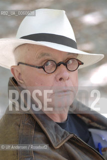 American writer Dan Fante. Paris, september 22, 2010 - ©Ulf Andersen/Rosebud2