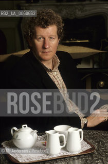 English writer Sebastian Faulks. Paris, May 17, 1999 - ©Ulf Andersen/Rosebud2