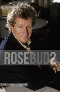 English writer Sebastian Faulks. Paris, May 17, 1999 - ©Ulf Andersen/Rosebud2