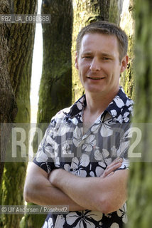 French writer David Fauquemberg. Saint Malo, May 31, 2009 - ©Ulf Andersen/Rosebud2