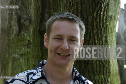 French writer David Fauquemberg. Saint Malo, May 31, 2009 - ©Ulf Andersen/Rosebud2